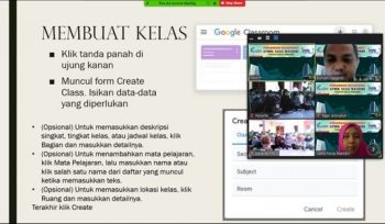 Foto : Universitas Nusa Mandiri (UNM} Laksanakan Optimalisasi Google Classroom