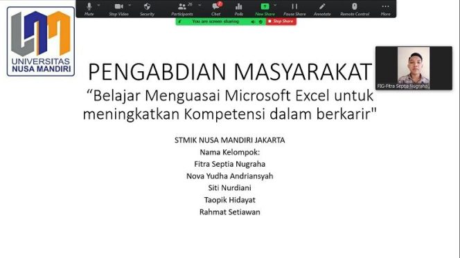 
					Belajar Menguasai Microsoft Excel untuk Meningkatkan Kompetensi dalam Berkarir
