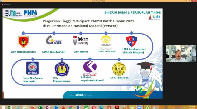 Foto : Mahasiswa STMIK Nusa Mandiri lolos seleksi magang