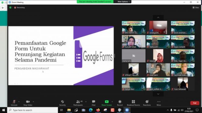 
					Universitas Nusa Mandiri Hadir Memberikan Penyuluhan Pemanfaatan MS. Excel dan Google Formulir  Dimasa Pandemi COVID 19 Dalam Membantu Pendataan Posyandu