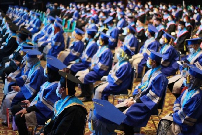 
					Universitas Nusa Mandiri  Selenggarakan Wisuda Dengan Mematuhi Protokol  Kesehatan