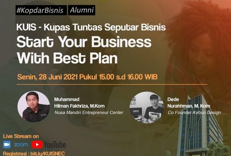 Nusa Mandiri Entrepreneur Center Gelar KUIS bersama Alumni