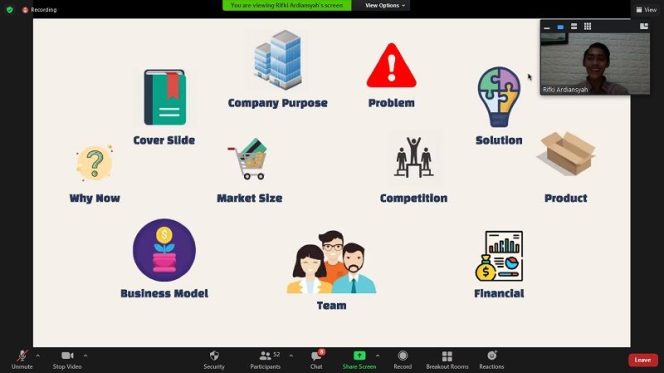 
					Universitas Nusa Mandiri Ajak Mahasiswa Berinovasi dengan Belajar Pitchdeck Sejak Dini