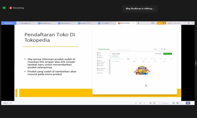 
					Pelatihan Digital Marketing