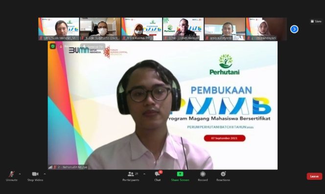
					Mahasiswa UNM Lolos Program Magang 2021 di Perum Perhutani