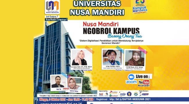 Dok. Universitas Nusa Mandiri
