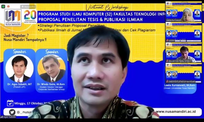 
					Kiat Menulis Tesis