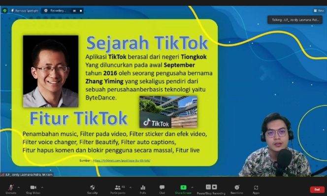 
					TikTok sebagai Media Edukasi