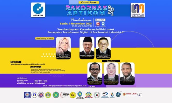
					Rakornas APTIKOM 2021