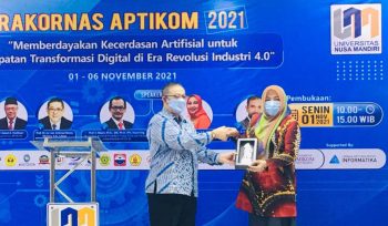 Dok. Universitas Nusa Mandiri - Rakornas Aptikom 2021