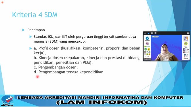 
					Klinik LAM INFOKOM : Instrumen Akreditasi Program Studi oleh Lembaga Akreditasi Mandiri