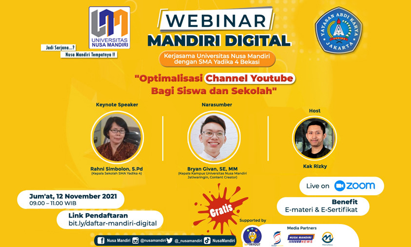 webinar mandiri digital