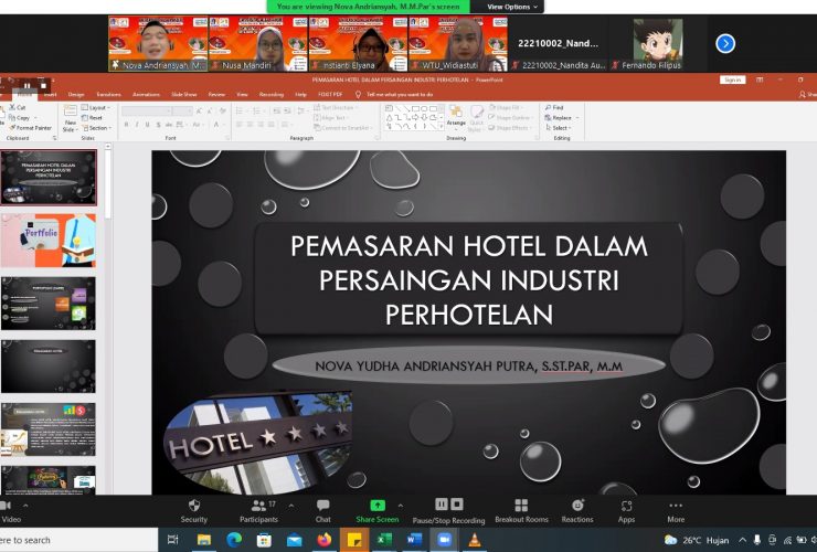 webinar perhotelan