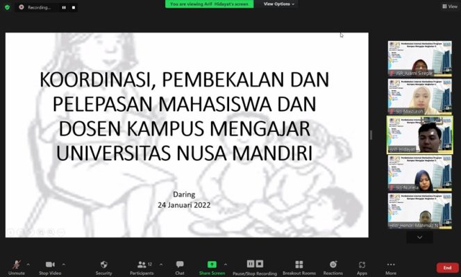 
					pembekalan internal