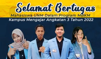 mahasiswa UNM lolos kampus mengajar