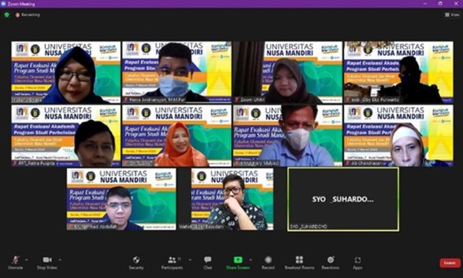 
					Pertemuan dosen Prodi Perhotelan