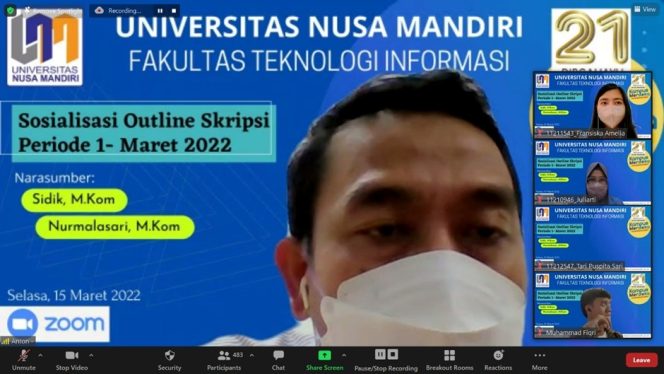 
					Fakultas Teknologi Informatika