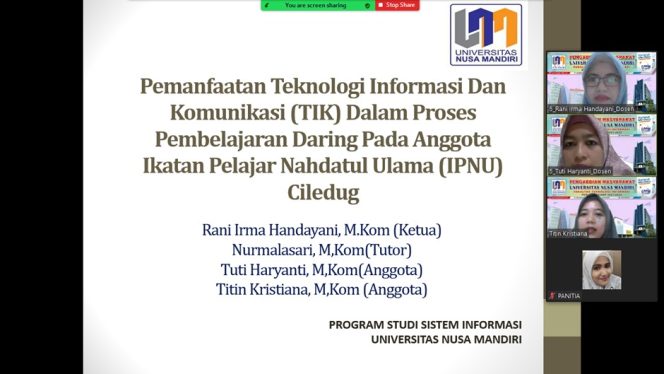 
					dosen universitas nusa mandiri