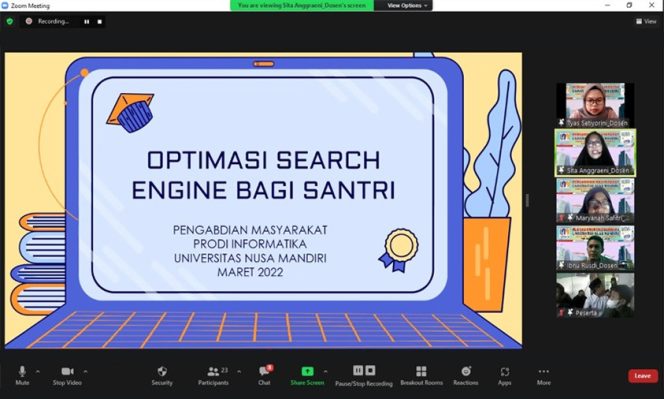 
					dosen universitas nusa mandiri