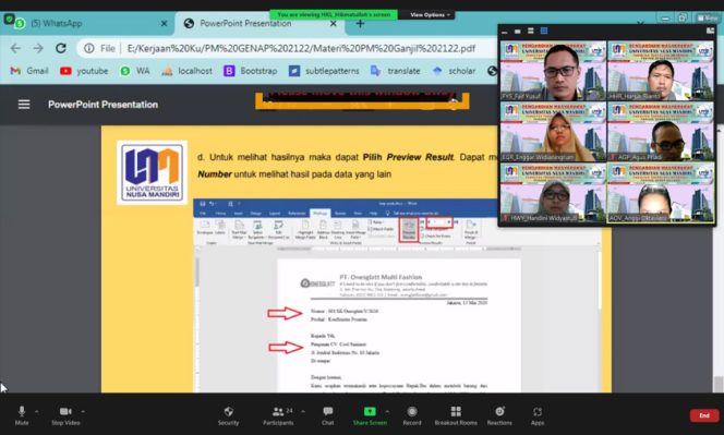 
					dosen universitas nusa mandiri
