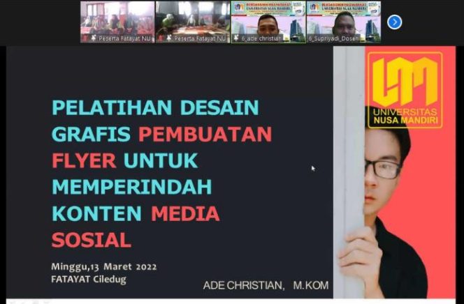 
					dosen Universitas Nusa Mandiri