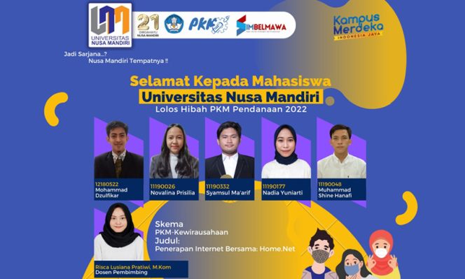 
					Mahasiswa Prodi Sistem Informasi Lolos Pendanaan PKM
