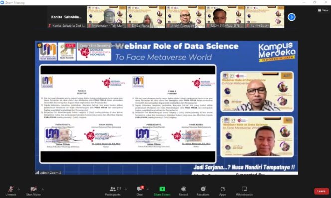 
					Webinar Prodi Sains Data