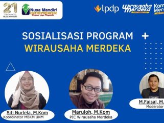 Sosialisasi Program Wirausaha Merdeka