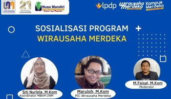 Sosialisasi Program Wirausaha Merdeka