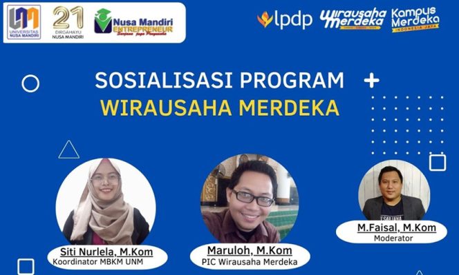 
					Sosialisasi Program Wirausaha Merdeka