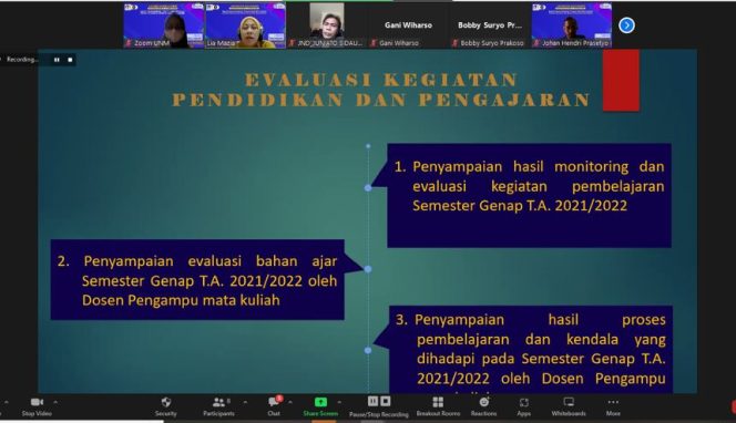 
					Evaluasi Prodi Bisnis Digital