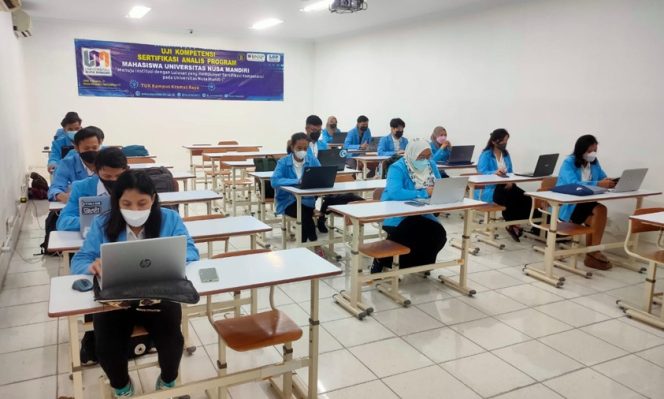 
					Uji Kompetensi Mahasiswa Prodi Sistem Informasi