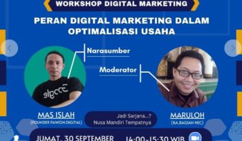 NEC Akan Gelar Workshop Digital Marketing