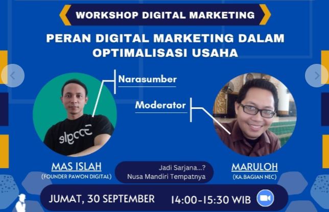 NEC Akan Gelar Workshop Digital Marketing