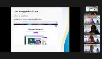 Dosen UNM Beri Pelatihan Canva