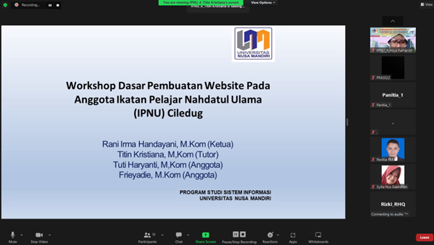 Dosen UNM Beri Workshop