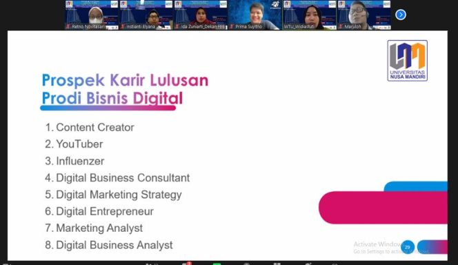 
					Prodi Bisnis Digital Ikut Sarasehan