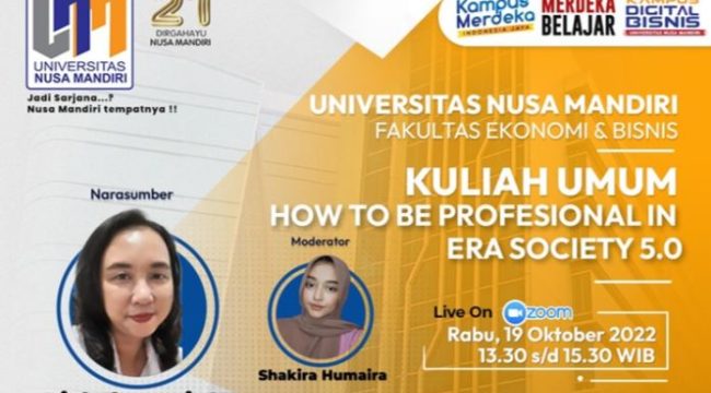 Kuliah Umum Profesionalisme