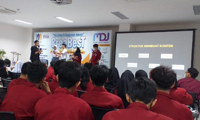 
					Di Luar Ekspektasi, Siswa/I SMK Pembangunan Jaya Yakapi dan SMK Bhakti Idhata Kagumi Acara Creabest
