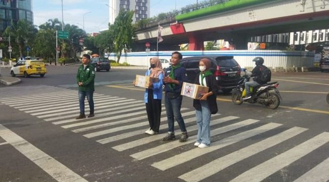 Himpunan Mahasiswa Prodi Perhotelan Galang Dana Peduli Gempa