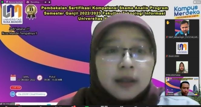 
					Pembekalan Sertifikasi Kompetensi