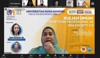 FEB Sukses Gelar Kuliah Umum