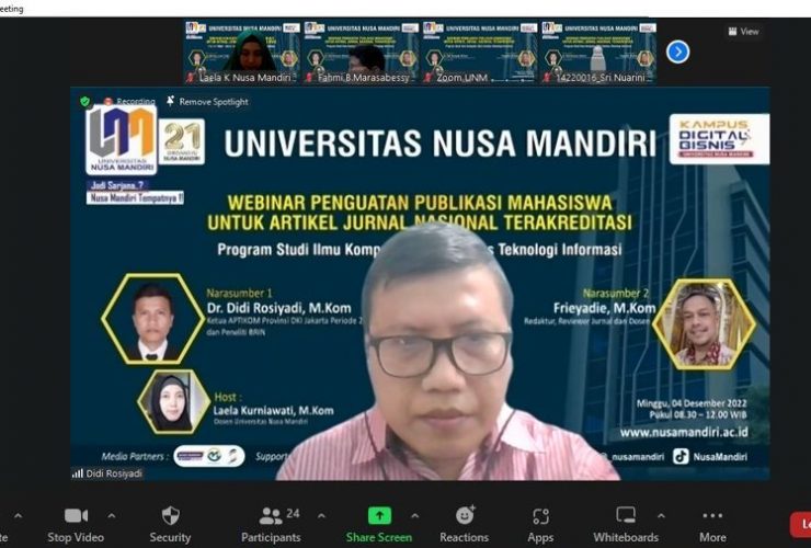 Prodi Ilmu Komputer UNM Sukses Gelar Webinar