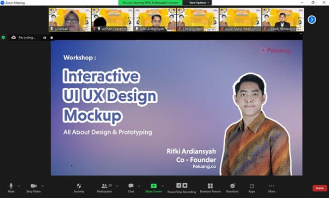 
					Prodi Informatika Sukses Gelar Workshop