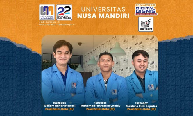 
					Mahasiswa Prodi Sains Data Lolos Babak Final