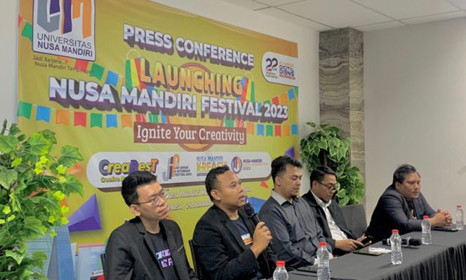 
					Nusa Mandiri Digital Business Festival 2023 Jadi Ajang Unjuk Kebolehan Mahasiswa