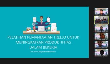 Dosen UNM Beri Pelatihan Aplikasi Trello