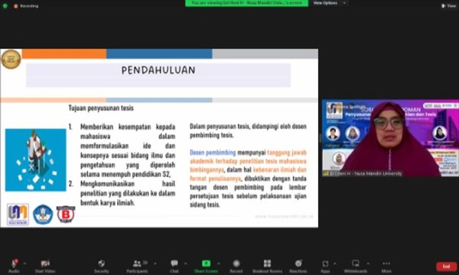 
					Sosialisasi Penulisan Proposal Tesis