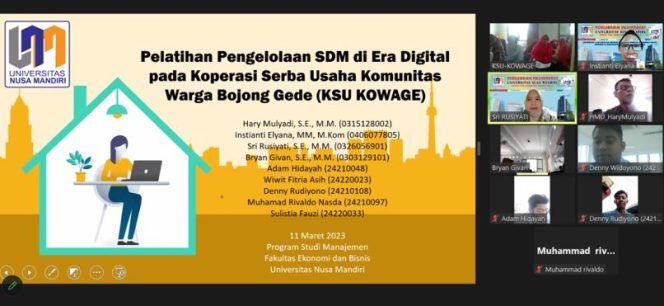 
					Pelatihan Mengelola SDM di Era Digital