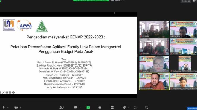 
					Pemanfaatan Family Link